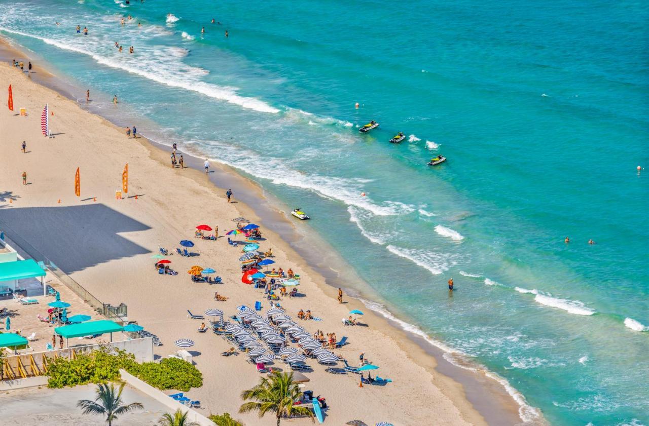 The Ultimate Resort - Beachfront 2 Bedroom Apartment With Direct Ocean View, Rooftop Pool, Hot Tub And Gym Hollywood Exterior foto